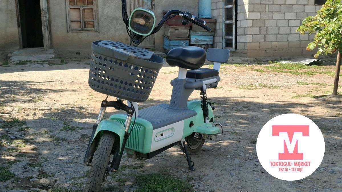 электрический мопед сатылат...
состояния жакшы 120кг га чейин жүк которот.