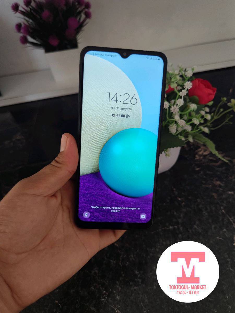 Срочно Samsung Galaxy A02 телефону сатылат. Абалы абдан жакшы, памяти 32гб.
Баасы 3400сом (кеми бар)